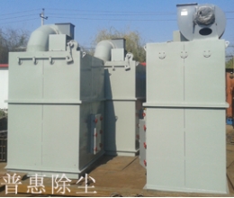 多臺(tái)制作完成，等待發(fā)貨的hd單機(jī)袋式除塵器圖片